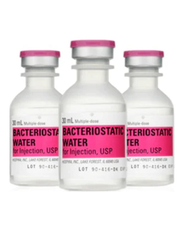 Agua bacteriostática (30 mL)